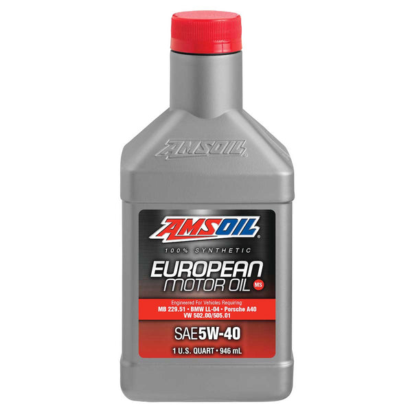 Amsoil SAE 5W40 MS Synthetic European Motor Oil