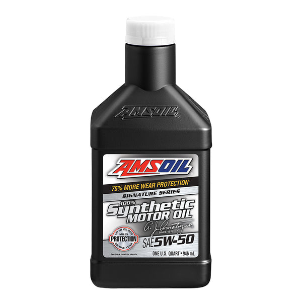 Amsoil Signature Series 5W50 Synthetic Motor Oil