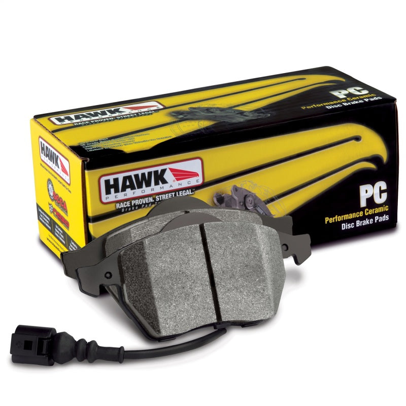 Hawk Ceramic Street Rear Brake Pads - 13-17 Audi S6/S7/S8 / 12-17 Audi A6 Quattro/A7 Quattro - HB823Z.652